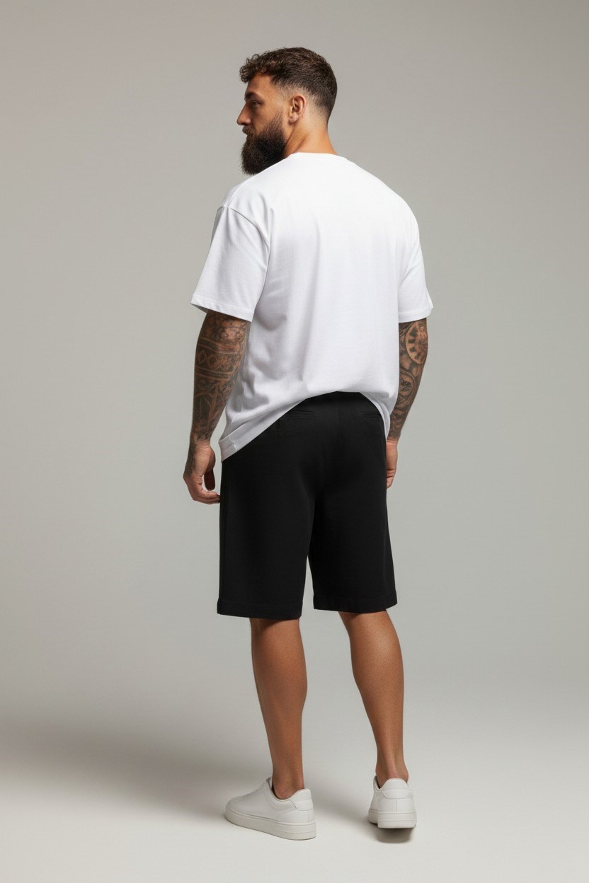 Oversize T shirt-Beyaz