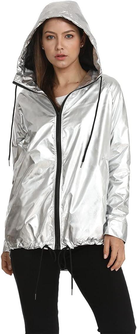 Reflektörlü Yağmurluk-Gri