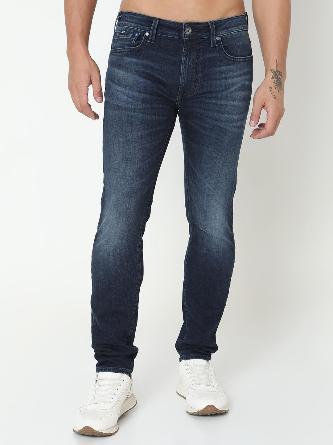 Regular Fit Jean-Lacivert