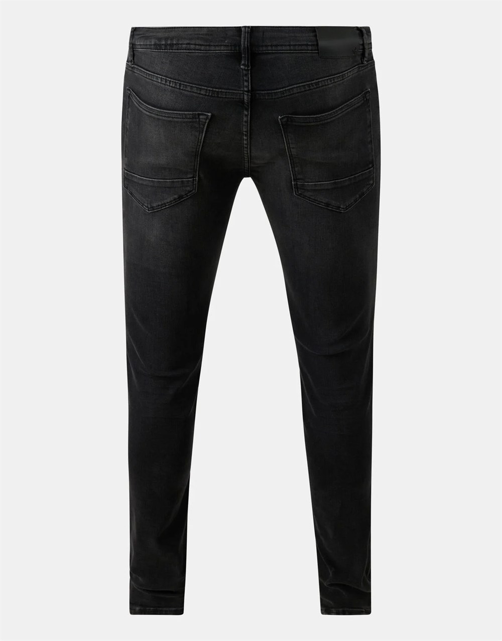 Slim Taşlamalı Jean-Antrasit