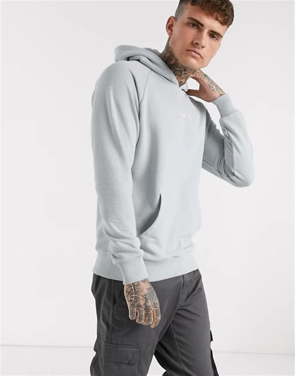 Special  Kapşonlu Sweat-Mavi Açık
