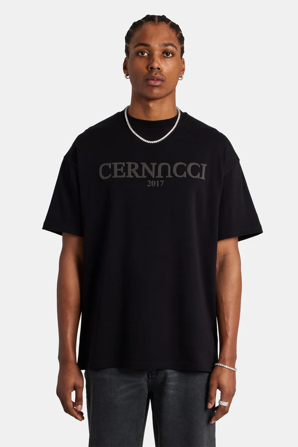 TONAL LOGO T-SHIRT-Siyah
