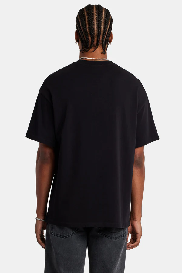 TONAL LOGO T-SHIRT-Siyah