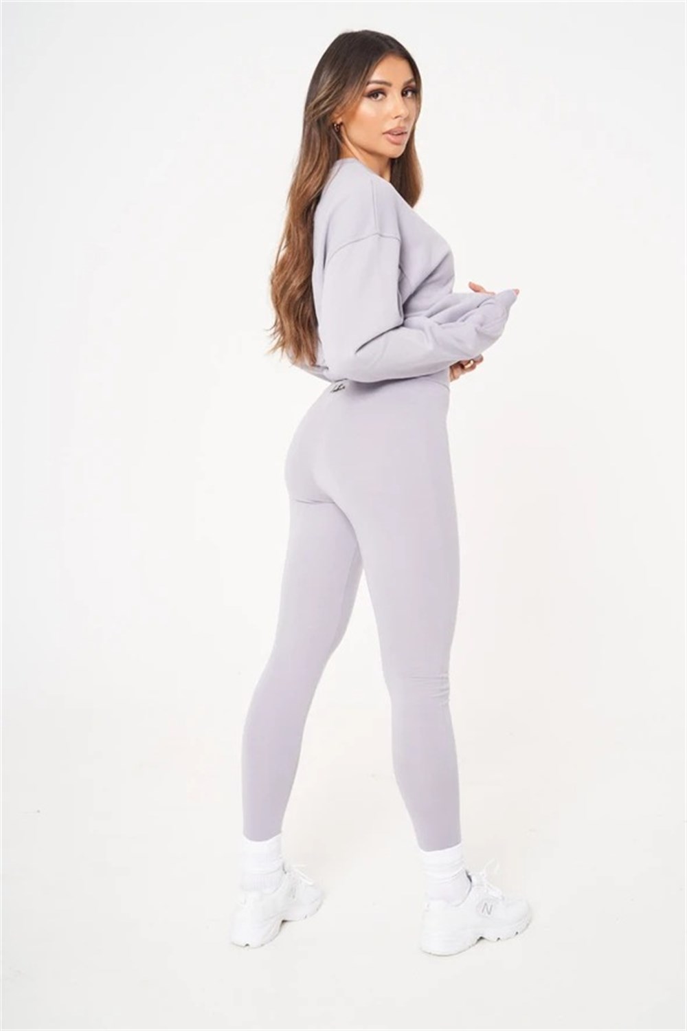 Unisex Oversize Sweat-Lila