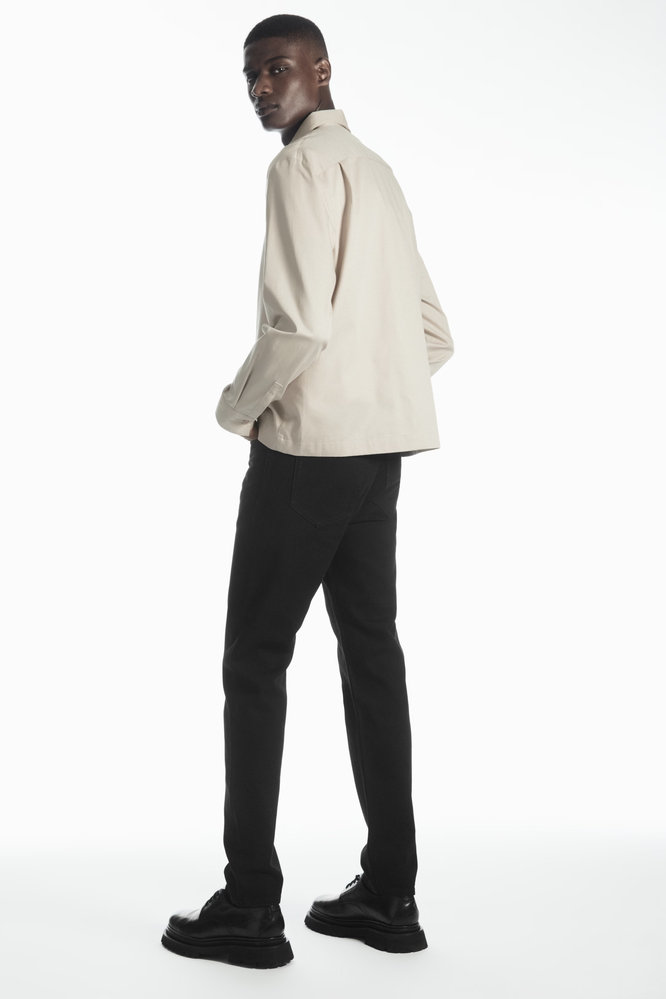 Unisex Tapered Bol  Jean-Siyah
