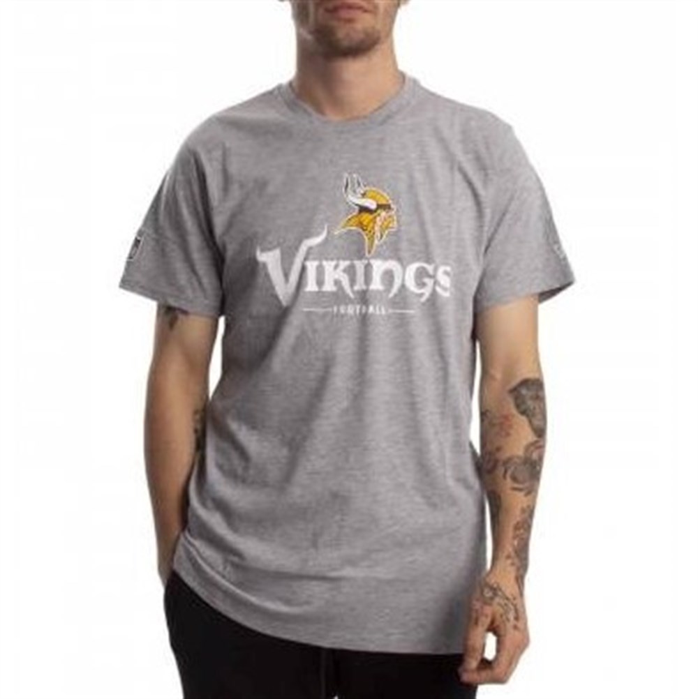 Vikings Football T shirt-Gri