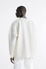 ZROversize Basic Sweat-Beyaz
