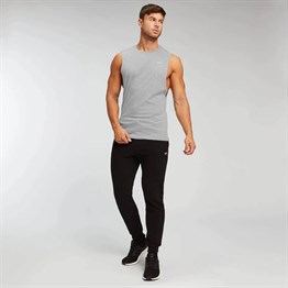 Açık Kol Fitness Atlet-Gri