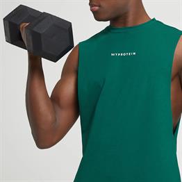 Açık Kol Fitness Atlet-Koyu Yeşil