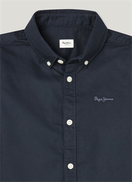 Basic Logolu GÖmlek-Lacivert