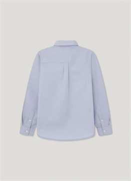 Basic Logolu GÖmlek-Mavi Açık