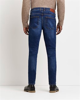 Basic Strech Skinny Sid Jean-Mavi Koyu