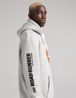 BRSK Road Runner Kapişonlu  Sweat-Gri