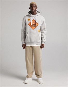 BRSK Road Runner Kapişonlu  Sweat-Gri