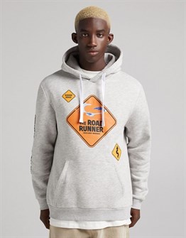 BRSK Road Runner Kapişonlu  Sweat-Gri