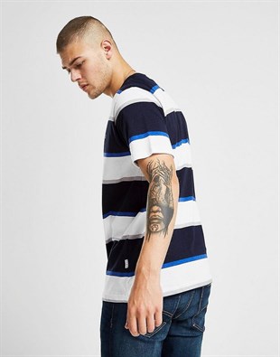 Colum T Shirt-Lacivert-Beyaz