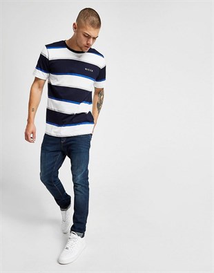 Colum T Shirt-Lacivert-Beyaz