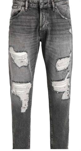 Cropped Farnk Comfort Loose Jean-Antrasit