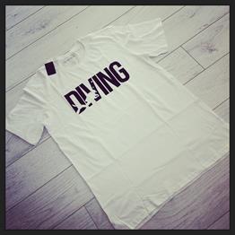 Dive Şinortel Baskılı Atlet-Beyaz