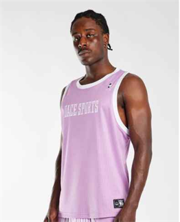 File Kumaş Spor   Oversize  Atlet-Lila