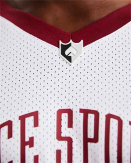 File Kumaş Spor   Oversize  T shirt-Bordo