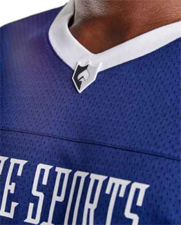 File Kumaş Spor   Oversize  T shirt-Lacivert-Beyaz