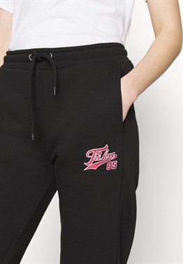 Fubu 05   Nakışlı EşofmanAltı Jogger-Siyah