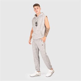 Kolsuz Kapişonlu l Sweat-Gri