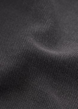 Likralı Soft Kumaş Jean Şort-Siyah