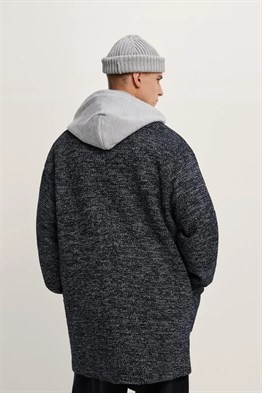 Long Hırka-Lacivert