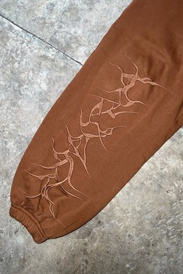 Loose Tarz Jogger Eşofmanaltı-Kahve