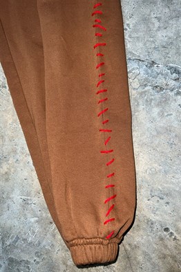 Loose Tarz Jogger Eşofmanaltı-Kahve