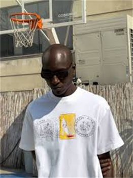 Maison T-shirt-Beyaz