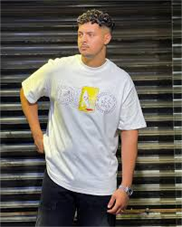 Maison T-shirt-Beyaz