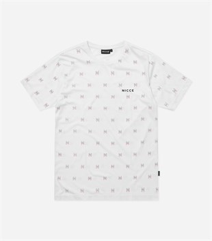 N Logolu  T Shirt-Beyaz