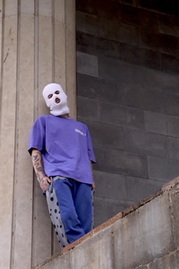 Oversize Babybrain  Special T Shirt-Mor