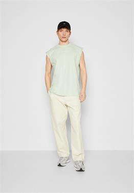 Oversize Basic  Small Logo Atlet-Mint Yeşili