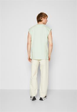 Oversize Basic  Small Logo Atlet-Mint Yeşili