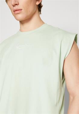 Oversize Basic  Small Logo Atlet-Mint Yeşili