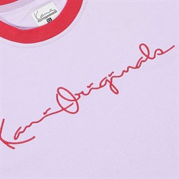 Oversize  Original Block T shirt-Lila