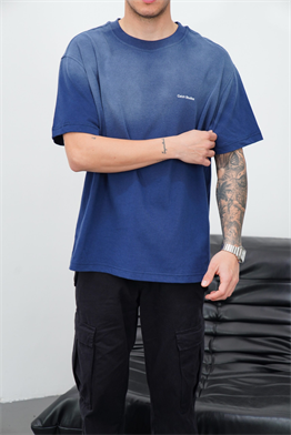 Oversize Studio T shirt-Petrol