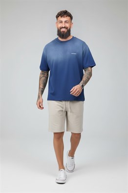 Oversize Studio T shirt-Petrol