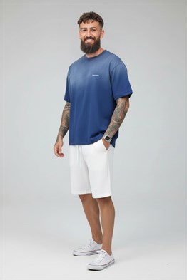Oversize Studio T shirt-Petrol
