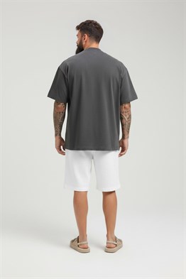Oversize T shirt-Gri