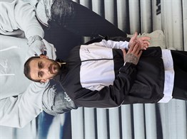 Oversize Unisex Sweat Yağmurluk-Siyah