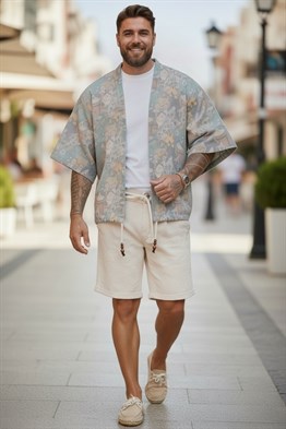 Printed Kimono-Haki