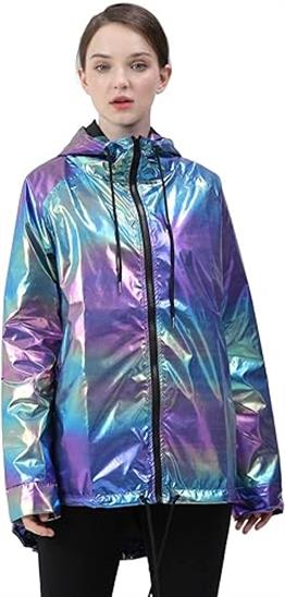 Reflektörlü Yağmurluk-Karısık Renkli