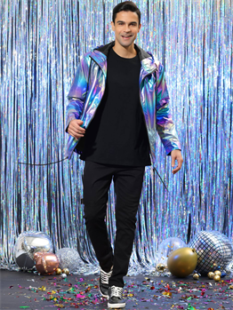 Reflektörlü Yağmurluk-Karısık Renkli