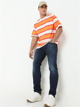 Regular Fit Jean-Lacivert