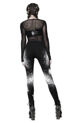 Rouge Satan Pant Tayt-Siyah